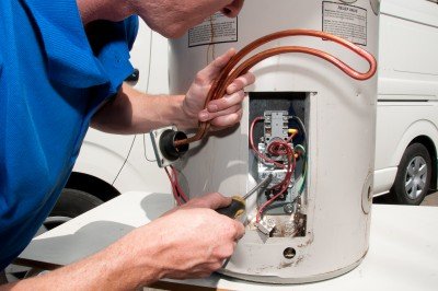 Electric hot water repairs to thermostat and element in Revesby, Panania, Padstow, Milperra East Hills